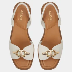 ALDO Flat Sandals^Goassi White/bone