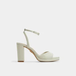 ALDO Platform Heels|Block Heels^Gracious White/Bone