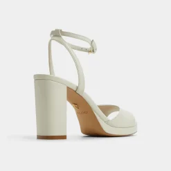 ALDO Platform Heels|Block Heels^Gracious White/Bone