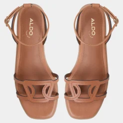 ALDO Flat Sandals^Greengrove Medium brown
