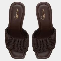 ALDO Wedge Sandals^Grounded Dark brown