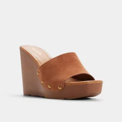ALDO Wedge Sandals^Grounded Medium brown