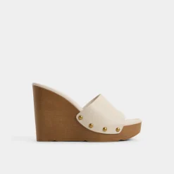 ALDO Wedge Sandals^Grounded Other white