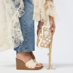 ALDO Wedge Sandals^Grounded Other white