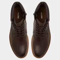ALDO Combat Boots^Halard Dark Brown