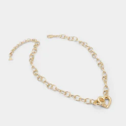 ALDO Accessories|Necklaces^Heartclip Gold