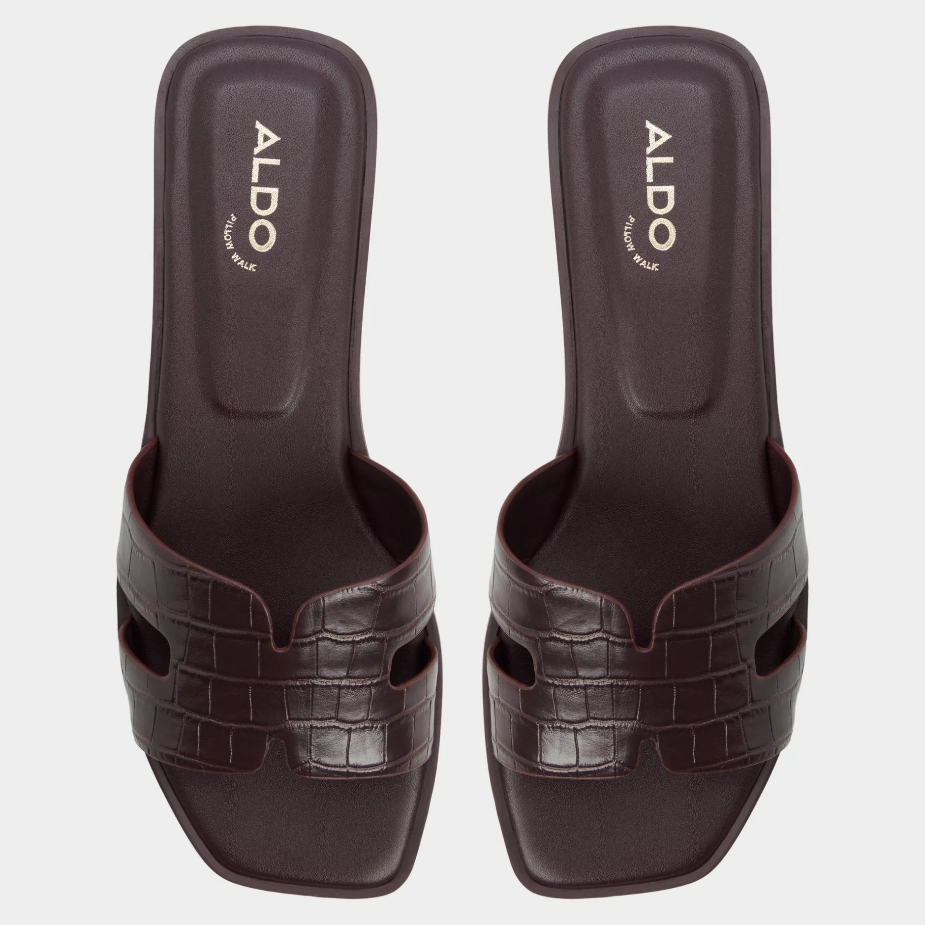 ALDO Flat Sandals^Itsandal Bordo