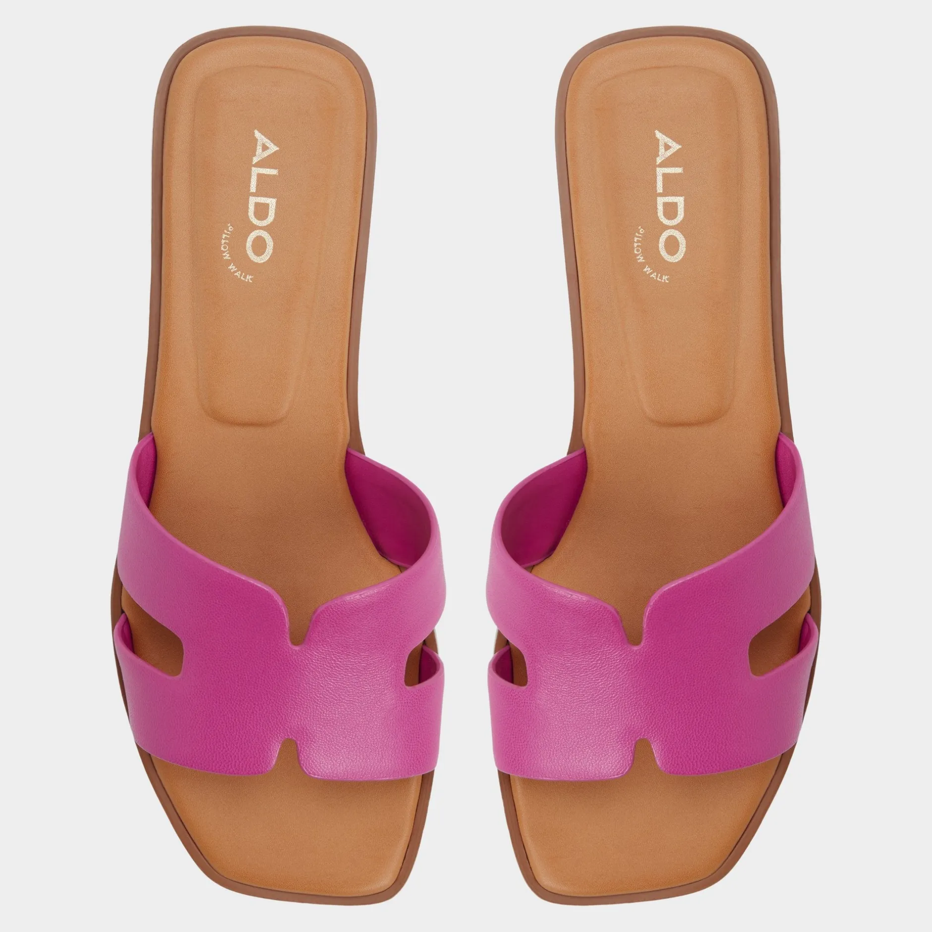 ALDO Flat Sandals^Itsandal Dark pink