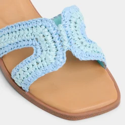 ALDO Flat Sandals^Itsandal Blue Combo