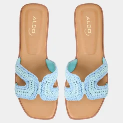 ALDO Flat Sandals^Itsandal Blue Combo