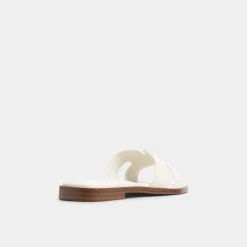 ALDO Flat Sandals^Itsandal White