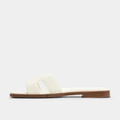 ALDO Flat Sandals^Itsandal White