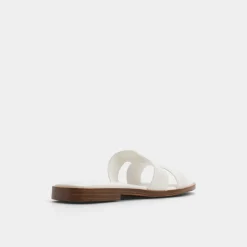 ALDO Flat Sandals^Itsandalb White