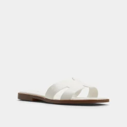 ALDO Flat Sandals^Itsandalb White