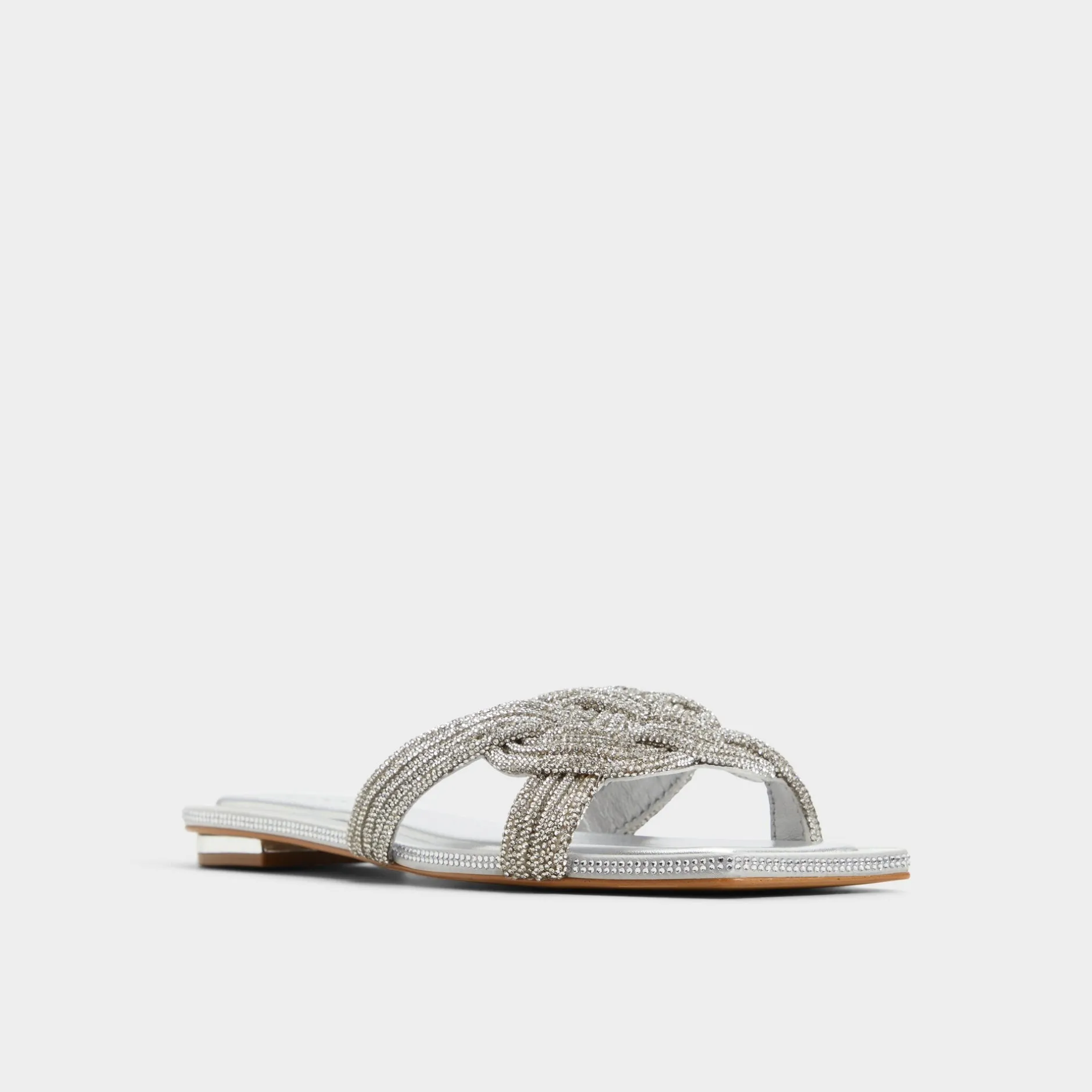 ALDO Flat Sandals^Karlina Silver