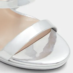 ALDO Platform Heels^Katswirl Silver