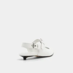 ALDO Slingbacks|Kitten Heels^Kellya White