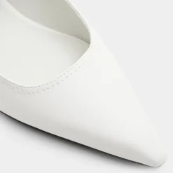ALDO Slingbacks|Kitten Heels^Kellya White