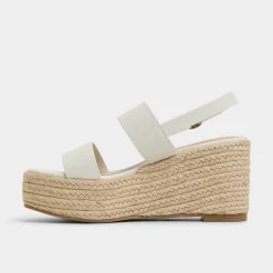 ALDO Wedge Sandals|Platform Heels^Keoni Open white