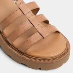 ALDO Platform Heels^Lamington Medium Brown