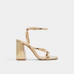 ALDO Block Heels^Laurader Gold