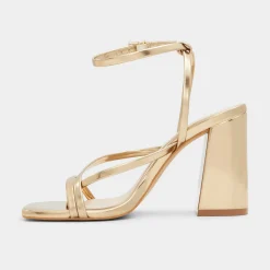 ALDO Block Heels^Laurader Gold