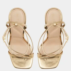 ALDO Block Heels^Laurader Gold