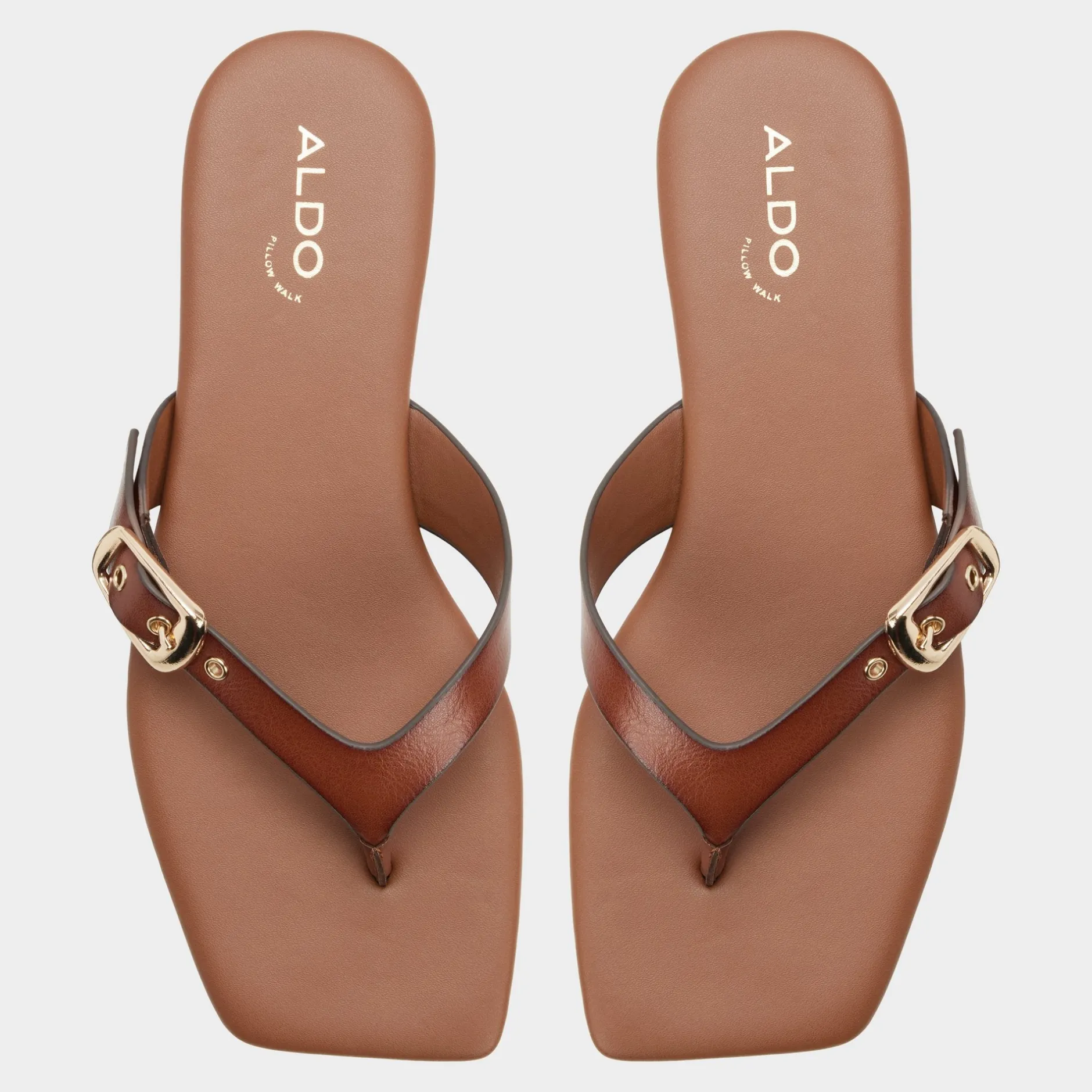 ALDO Thong Sandals|Flat Sandals^Leonnia Medium brown