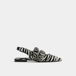 ALDO Ballet Flats^Lotheillan White/Black