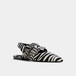ALDO Ballet Flats^Lotheillan White/Black
