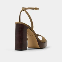ALDO Platform Heels^Lothon Other Green