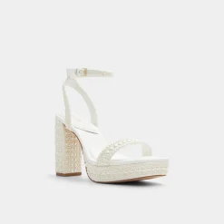 ALDO Platform Heels|Block Heels^Lulu White