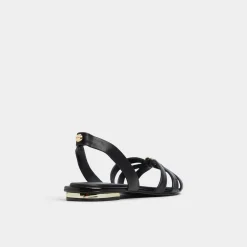 ALDO Flat Sandals^Marassita Black