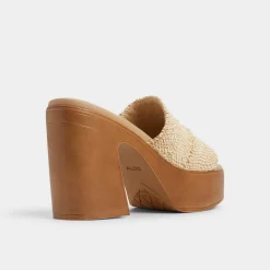 ALDO Mules|Platform Heels^Maysee Natural