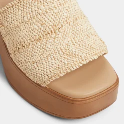 ALDO Mules|Platform Heels^Maysee Natural