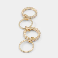 ALDO Accessories|Water Resistant Jewelry^Merallia Gold/clear multi