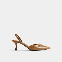 ALDO Slingbacks|Kitten Heels^Nailah Tan
