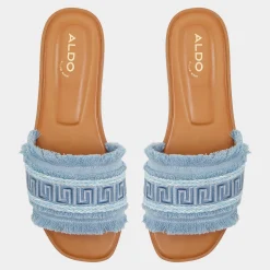 ALDO Flat Sandals^Nalani Medium Blue