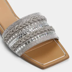 ALDO Flat Sandals^Navalia Silver