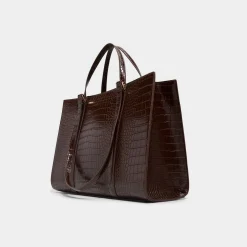 ALDO Bags|Tote & Satchel Bags^Ninetofivee Dark Brown