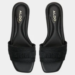 ALDO Flat Sandals^Oceania Black