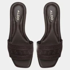 ALDO Flat Sandals^Oceania Dark brown