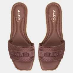 ALDO Flat Sandals^Oceania Medium Brown