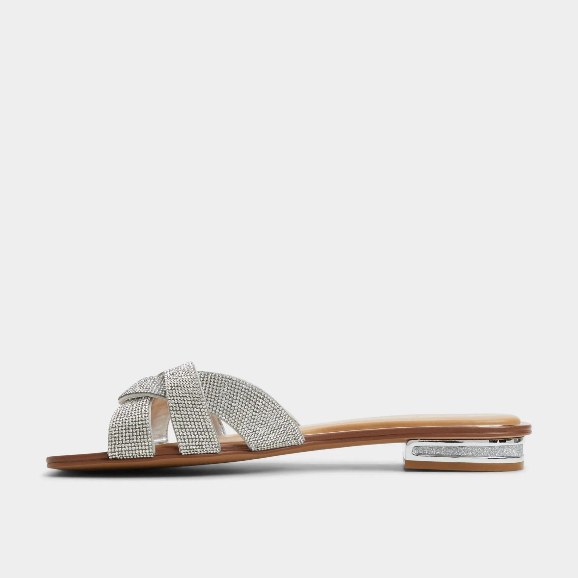 ALDO Flat Sandals^Ormeley Silver