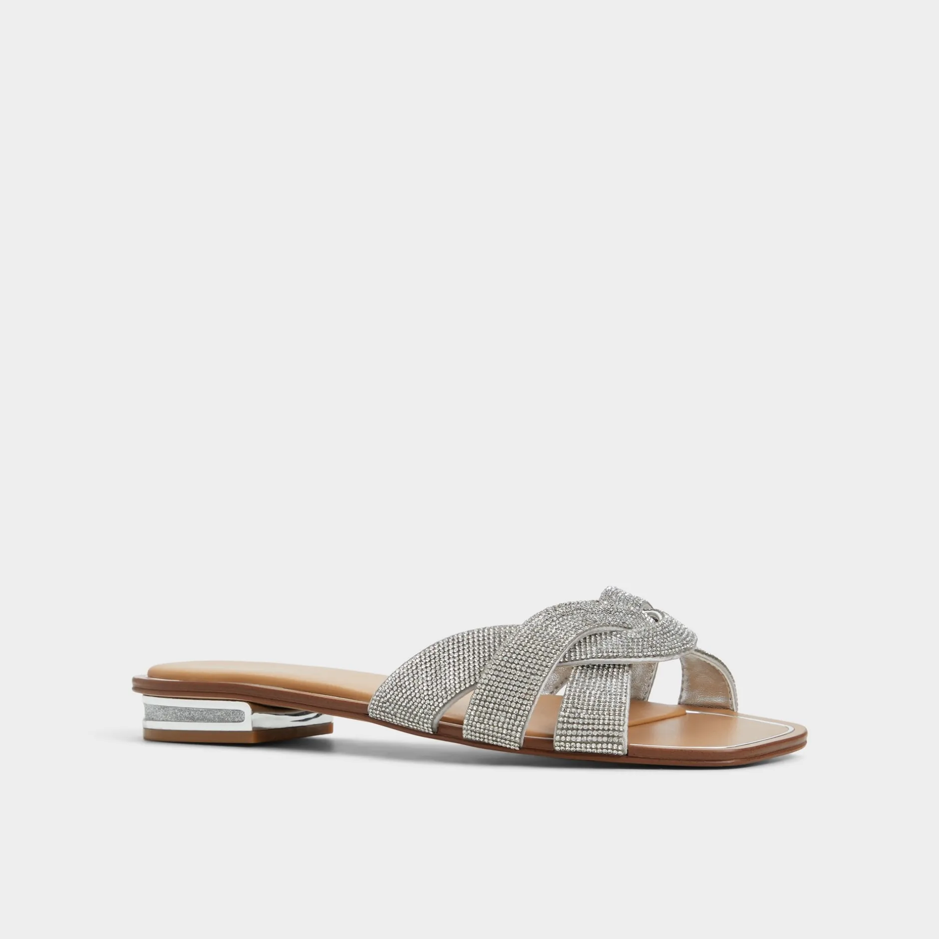 ALDO Flat Sandals^Ormeley Silver