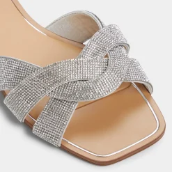 ALDO Flat Sandals^Ormeley Silver