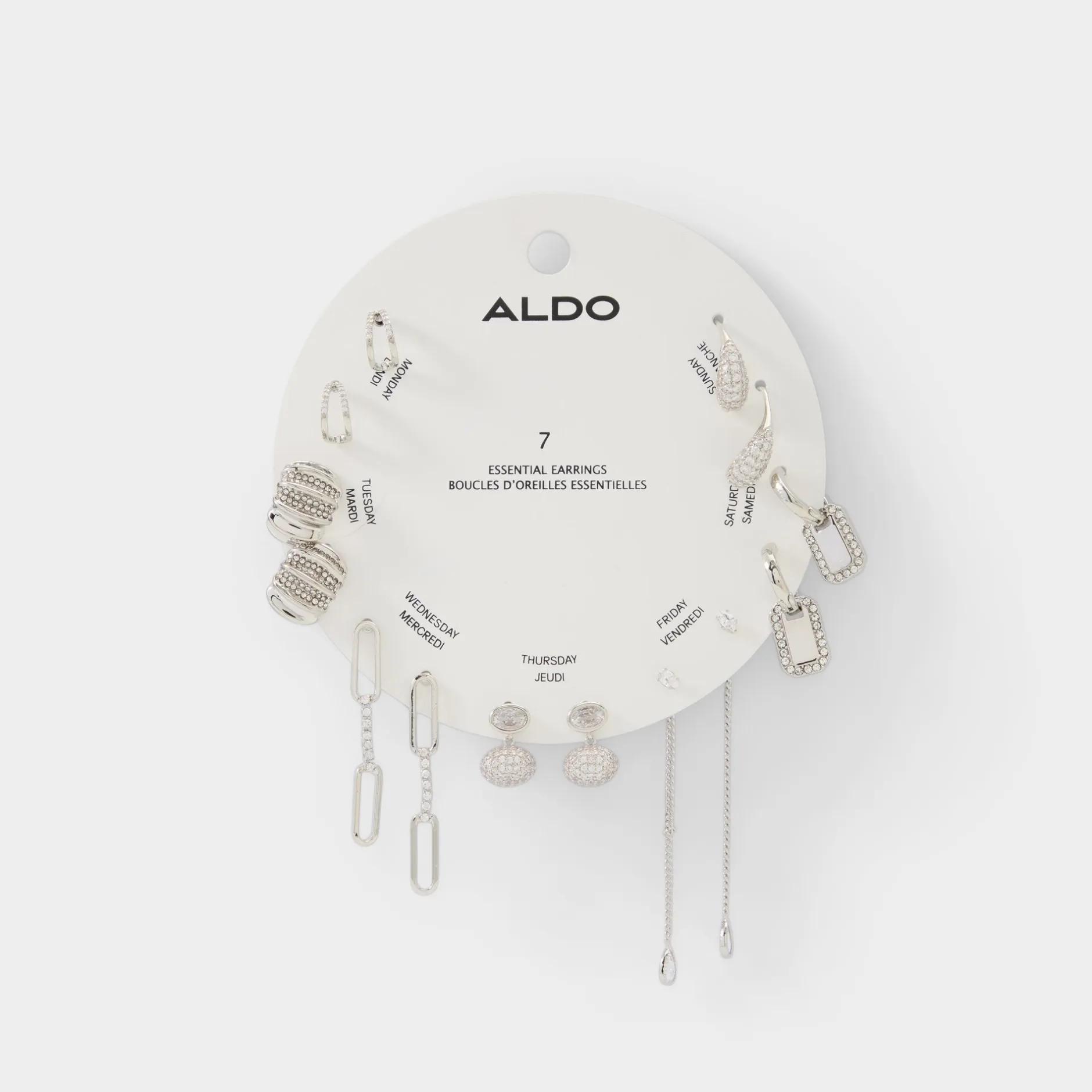 ALDO Accessories|Earrings^Partyessentials Silver/clear multi