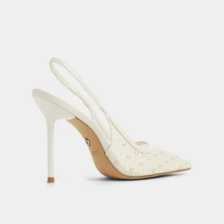 ALDO Slingbacks|Pumps^Pearlescent Other White