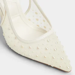 ALDO Slingbacks|Pumps^Pearlescent Other White