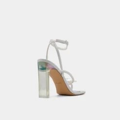 ALDO Block Heels^Pepela White